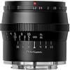 TTARTISAN 50mm F1.2 Obiettivo per fotocamere APS-C Obiettivo primario a grande apertura con messa a fuoco manuale per Fuji X Mount