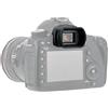 PROfezzion Grandi Estese in Morbido Silicone Oculare per Canon EOS 1DX, 1DXII, 1DsIII, 5Ds, 5DsR, 5DIII, 5DIV, 7DII Camera Replaces Canon Eg. Eyecup