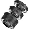 JJC AF - Tubo di prolunga macro con messa a fuoco automatica per fotocamere DSLR Nikon F Mount D850 D3500 D5600 D7500 D5 D4S D4 D1 (12 mm, 20 mm, 36 mm), set con fotografia macro esposizione