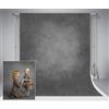 Kate 5x7ft (1,5x2.2m) Texture Fondale Light Black Abstract Solid Photo Sfondi Retro for Portrait Photography