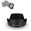 JJC Paraluce a Baionetta per Obiettivo Canon RF 24-240MM F4-6.3 IS USM Lens Sostituisce Canon EW-78F, Paraluce Reversibile - Riduce il Riflesso Dell'obiettivo - Proteggi L'obiettivo