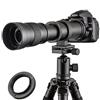 JINTU 420-800mm f/8.3 Super-teleobiettivo Zoom Teleobiettivo Obiettivo zoom per Canon EOS SLR 90D 80D 70D 60D 1D 5D Mark IV III 6D 7D II 4000D 1100D 1000D 550D 650D 600D 700D 750D