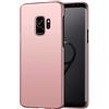 Xunlaixin Custodia Samsung Galaxy S9+ / S9 Plus, MUTOUREN Cover Ultra Sottile PC Protettiva Case Protezione Caso Antiurto Coperture Bumper, Oro rosa