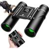 HUTACT Binocolo Professionale Compatto Binocolo 10x25 per Adulti e Bambini per Birdwatching, viaggio trekking Teatro e Concerti, Caccia e Giochi Sportivi