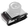 WEPOTO XT200-B - Prolunga per presa ad angolo retto, piastra a sgancio rapido per fotocamera Fujifilm X-T200, alluminio ebano