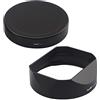 Haoge LH-X23B - Paraluce quadrato in metallo dedicato per obiettivi Fujifilm Fuji Fujinon XF 23 mm F1.4 R, XF 56 mm F1.2 R e XF 56 mm F1.2 R APD, ricambio per obiettivo Fuji LH-XF23