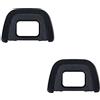 JJC (2 Pezzo) JJC Conchiglia Oculare Mirino per Fotocamere Nikon D750 D610 D600 D300s D300 D200 D100 D90 D80 D70S D70 D60 D7100 D7000 D5100 D5000 Sostituisce Nikon DK-21/DK-23