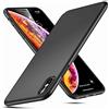 Xunlaixin Custodia iPhone XS Max, MUTOUREN Cover Ultra Sottile PC Protettiva Case Protezione Caso Antiurto Coperture Bumper, Nero
