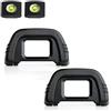 ULBTER D90 D7000 Conchiglia Oculare DK-21 per Nikon D750 D610 D600 D300 D200 D80 D70 D50 Eyecup Viewfinder Eye Cup, ULBTER Eyepiece - (2+2 pezzi)