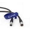 Eonvic Cavi coassiali Hirose 12 pin Famle a 12 pin maschio cavo di prolunga professionale Taiyo cavo di rame per fotocamera Sony Himatch (0,3 m/30 cm)