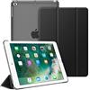 FINTIE Cover per iPad 9.7 Pollici 2018 2017 - Sottile Leggero Semi-Trasparente Custodia Case con Auto Sveglia/Sonno Funzione per iPad 9,7 inch 2018 2017 Modello, Nero