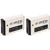 mtb more energy 2x Batteria LP-E12 per Canon 100d, EOS M Mirrorless, EOS Rebel SL1