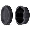 JJC Lens Posteriore Cap e Tappo Corpo per Nikon F Fotocamere e Obiettivo F Montate - Versione di Lusso Aggiornata (1 Set)