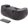PATONA 1493 - Impugnatura per batteria Nikon MB-D18 per D850 con telecomando a infrarossi (scomparto per 1x EN-EL15 o EN-EL18A / 8x AA)