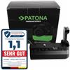 PATONA Premium Impugnatura Batteria per Canon EOS RP e R8, 2x LP-E17 | Grip ergonomico con pulsante di scatto verticale, attacco treppiede e telecomando IR incluso per lo scatto a distanza