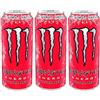 Zeus Party Monster Energy Ultra Red - Zero Zuccheri e Zero Calorie - Monster Bevanda Energetica Lattine da 500 ml (6)