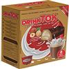 CAFFE' BARBARO Napoli DrinkTok Snack Wafer Nocciolato 24 Capsule compatibili con macchine Dolce Gusto® (3 Confezioni)