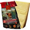 Consorzio Vacche Rosse - Parmigiano Reggiano D.O.P. Vacche Rosse Razza Reggiana - Stravecchio Stagionato oltre 30 mesi - Trancio da 1Kg