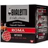 Bialetti 16 Capsule Alluminio Bialetti Mokespresso I Caffe' D'Italia Roma
