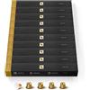 Nespresso CAPSULE NESPRESSO ORIGINALI - Volluto, 100 Capsule Nespresso, Intensità 4 su 13, Linea Original, Capsule Riciclabili Nespresso