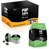 POP CAFFE' 300 CAPSULE POP CAFFE' MOKA-UNO 2 CREMOSO COMPATIBILI UNO SYSTEM ILLY KIMBO