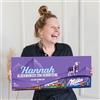 your surprise XXL Barretta Milka gigante personalizzata - Regalo di Compleanno personalizzata con il nome e il messaggio che preferisci, con deliziose barrette di cioccolato Milka (6 Tavolette)