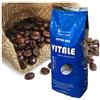 Vitale Caffè in Grani 1 Kg. Qualità Extra Bar Miscela Gusto Intenso Extra Cremosa Metodo di tostatura Tradizionale Classica Napoletana