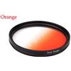 Market&YCY 77 mm Graduated Orange Lens Filter filtro graduato, per Canon Nikon Sony DSLR Camera Camcorder Lens