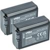 vhbw 2x batteria compatibile con Sony Alpha A6300, A6400, A7R II fotocamera digitale DSLR (950mAh, 7,2V, Li-Ion) con infochip