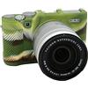 Market&YCY Custodia protettiva in silicone per fotocamera protettiva della fotocamera professionale, Per Fujifilm X-A10 X-A3 X-A5 - Camuffamento