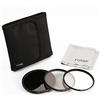 Fotga Ragione Filtro Set: 1pc Slim Fader ND variabile filtro a densità neutra regolabile ND2 a ND400 + 1pc Super Slim CPL Filtro polarizzatore circolare lente + 1pc Super Slim Filtro UV + 1pc