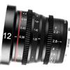 Meike 12 mm T2.2 grande apertura messa a fuoco manuale lente grandangolare bassa distorsione mini obiettivo fisso Prime cine per micro quattro terzi M43 MFT Olympus Panasonic Lumix fotocamere e BMPCC 4K Zcam E2