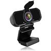 Jia Hu 1 Pezzo 1080 P Webcam Portatile Con Microfono Full HD Grandangolare Webcam Per Registrare Videochiamate Giochi Conferenze