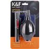 K&F Concept Kit di pulizia 3 in 1 per fotocamere DSLR e mirrorless