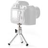 TronicXL Mini Cavalletto Treppiede Professionale per Fotocamera, in Acciaio, Piccolo da Tavolo, per Fotocamera Digitale, per Nikon Canon, Panasonic, Medion Samsung Sony ecc