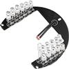 Othmro 1 pz 22 LED IR Illuminatore per Telecamera di Sicurezza 90 Gradi IR Led Piastra Rotonda IR Luce Infrarossi Illuminatore Consiglio Lampadina per CCTV Telecamera di Sicurezza