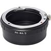 Ultralyt Adattatore Micro 4/3 per obiettivi Pentax K