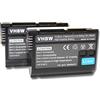 vhbw 2x batteria compatibile con Nikon 1 V1 fotocamera (1400mAh, 7V, Li-Ion), infochip