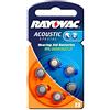 Varta V 13 Acoustic Zinco/aria 1,4V 240mAh Pila a bottone per apparecchi acustici, confezione da 6