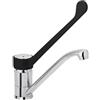 Ristosubito Miscelatore Monoforo con leva clinica MNL - canna girevole L21,5 cm Modello R0201020224