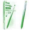 Pentel BL437 Energel Slim roller scatto 0,7 mm, verde chiaro 12 pz