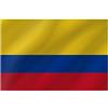 R&F srls Bandiera Colombia Nazionale Tessuto Misura Standard 90 X 150 cm