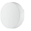 NCR Pomolo in Plastica Bianco per Bagnetti e Cassettiere 4 PEZZI
