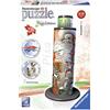 Ravensburger- Puzzle 3D Torre di Pisa-Edizione Bandiera, 216 Pezzi, 125814