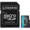 Kingston Canvas Go! Plus microSD Scheda di memoria Classe 10, UHS-I 128GB microSDXC 170R A2 U3 V30 Card + adattatore