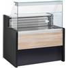 Banco Vetrina espositiva refrigerata. Lunghezza cm. 200. Profondità cm 79. - Temp. +4°/+6°C - CON Kit porte scorrevoli