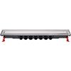 Wirquin Pro 30720834 - Canalina doccia Venisio L900 mm, con griglia reversibile in acciaio inox cromato