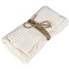 Fazzini Nettare - Coppia Asciugamani Bagno Viso e Bidet. 100% Puro Cotone. Panna