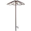 Louis Moulin 3646 Louis Mulino Giardino Ombrellone con 9 Petali Antico Ferro Metallo Invecchiato 250 cm