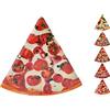 Home 0 Piatto Triangolare Pizza, Melamina, 22 x 22 cm, Assortiti, Multicolore